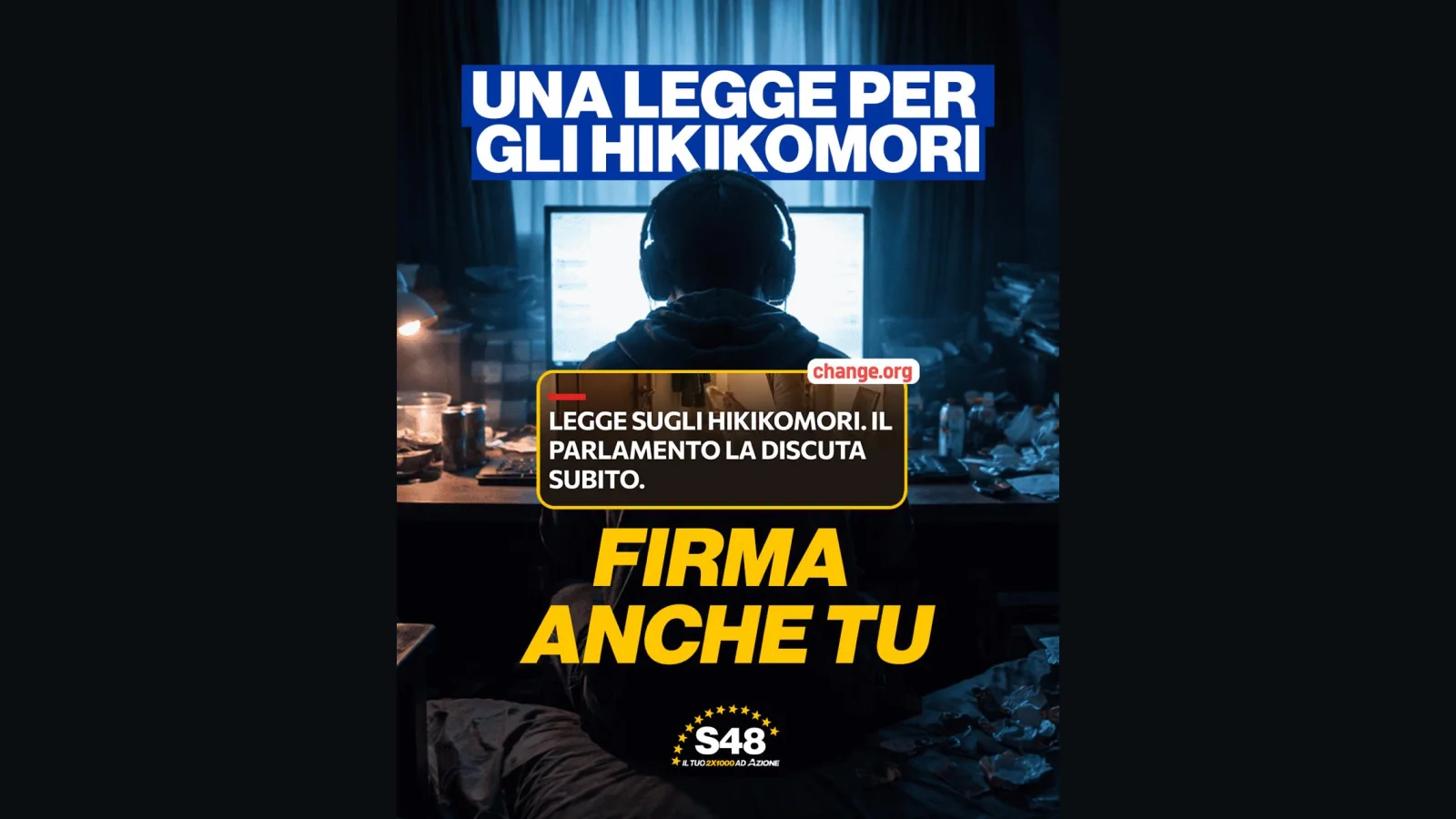 Il parlamento discuta la legge sul ritiro sociale. Al via la petizione